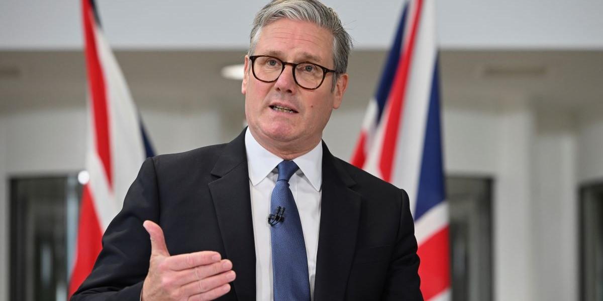 Storbritanniens premiärminister Keir Starmer.