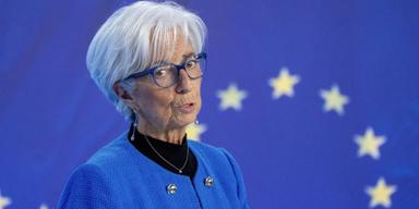 Christine Lagarde ser fördelar för EU med stark euro. Arkivbild AP/TT)