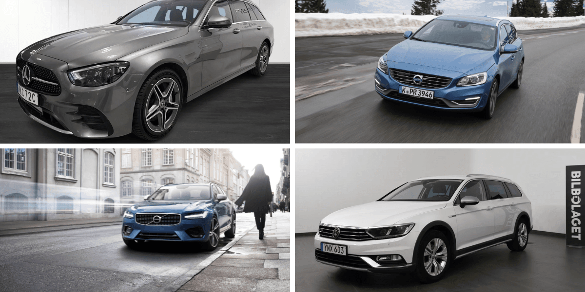 Några av bilarna som är säkrast på marknaden. (Foto: Volvo, Wayke)