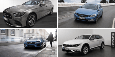Några av bilarna som är säkrast på marknaden. (Foto: Volvo, Wayke)