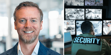 Michael Fanning, CISO på Splunk, delar sina tankar om rapporten. (Foto: Splunk och Canva)
