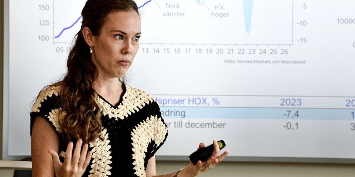 Susanne Spector, chefsekonom på Danske Bank, tror inte att det blir en räntesänkning från Riksbanken på onsdag.
