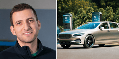 Arcady Sosinov, vd för Tritium, talar varmt om deras modulära laddningslösning. (Foto: Tritium)