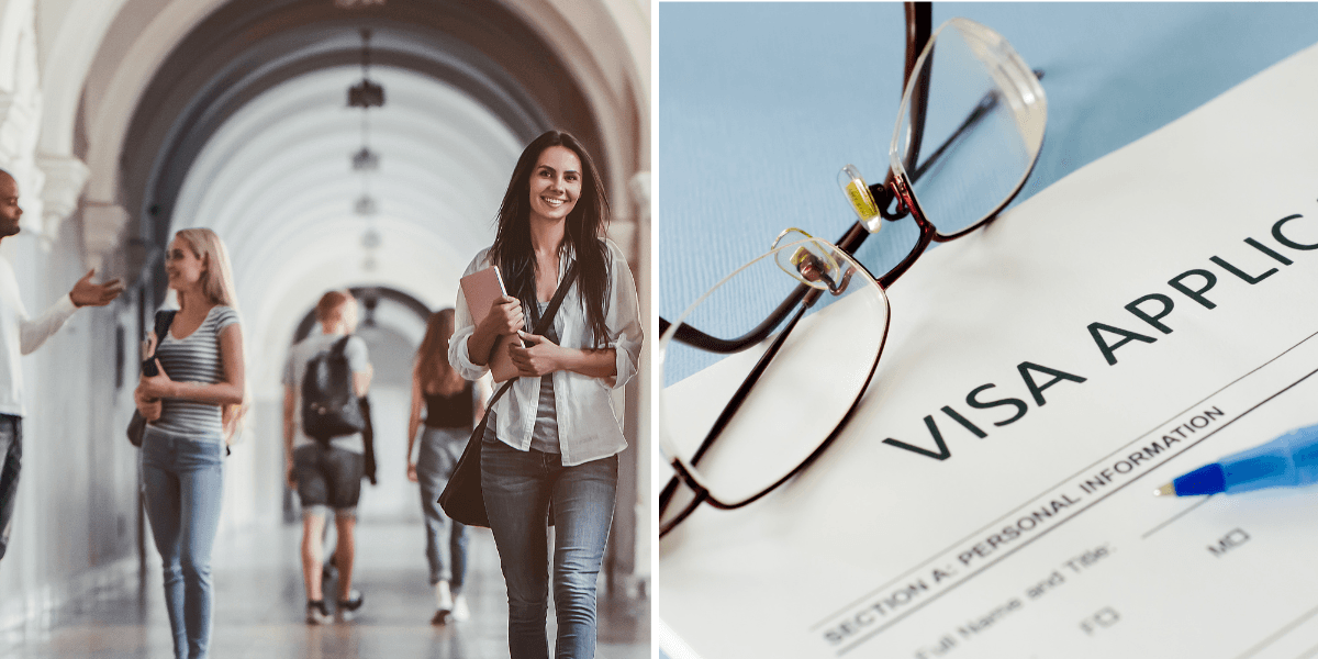 Pausad hantering av studentvisum till USA drabbar även svenska studenter.