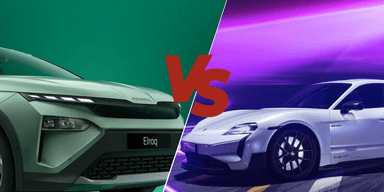 Skoda krossar Porsche. (Foto: Skoda och Porsche)