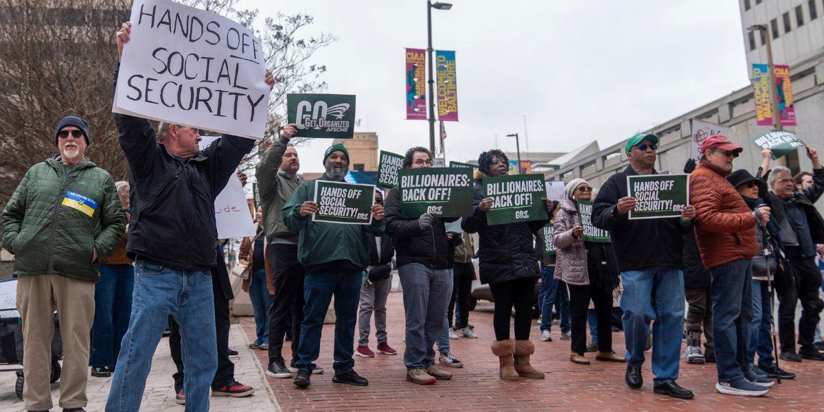 Pensionssystem protest