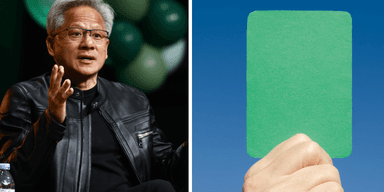 Jensen Huang visar upp Nvidias H20-chip – nyckeln till bolagets återkomst på den kinesiska marknaden efter USA:s exportförbud.