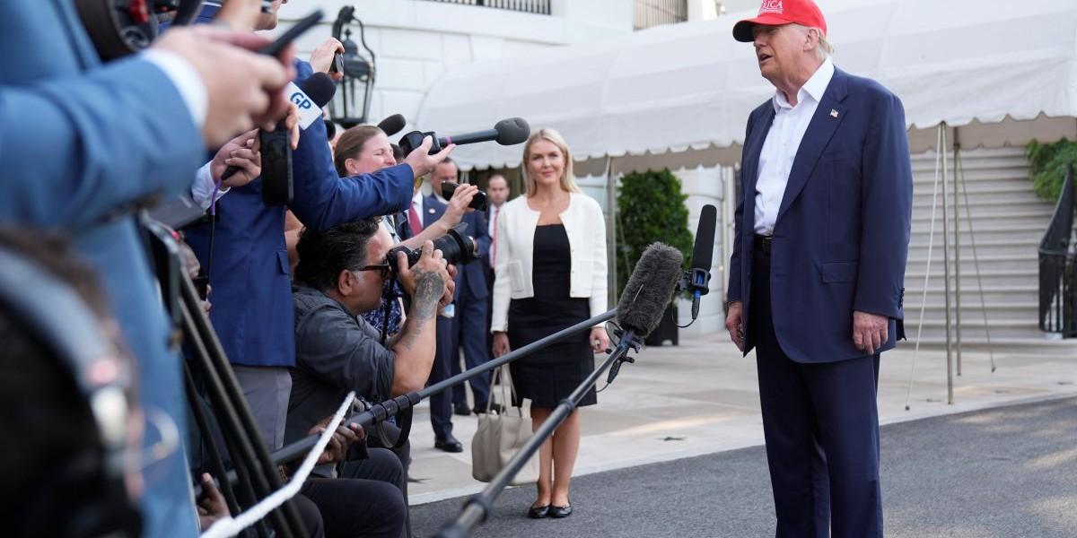 Trump siktar på mindre avtal inför 9 juli