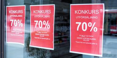 Konkurserna i Sverige ligger kvar på samma nivå som fjolåret, men antalet nya aktiebolag ökar