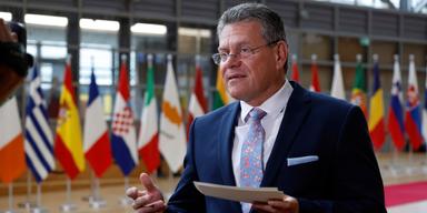 Maros Sefcovic, EU:s handelskommissionär, leder förhandlingarna med USA i ett försök att undvika en upptrappning av tullkonflikten.