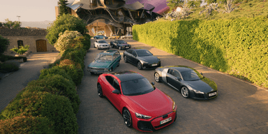 60 år av design. (Foto: Audi)