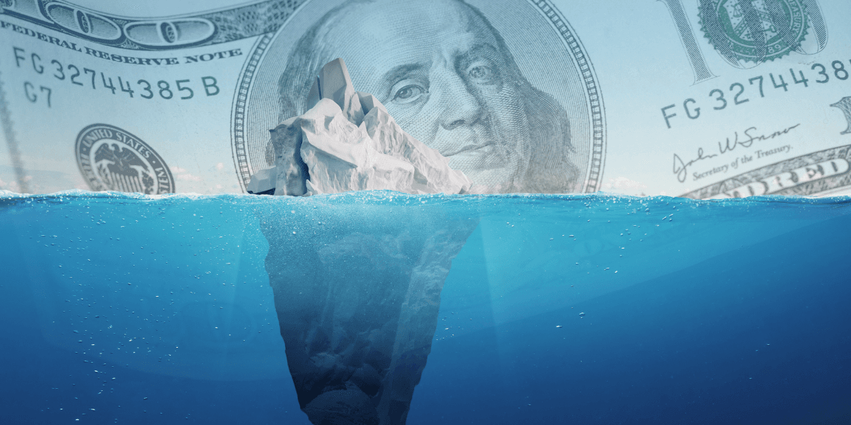 USA:s isberg och dollarn