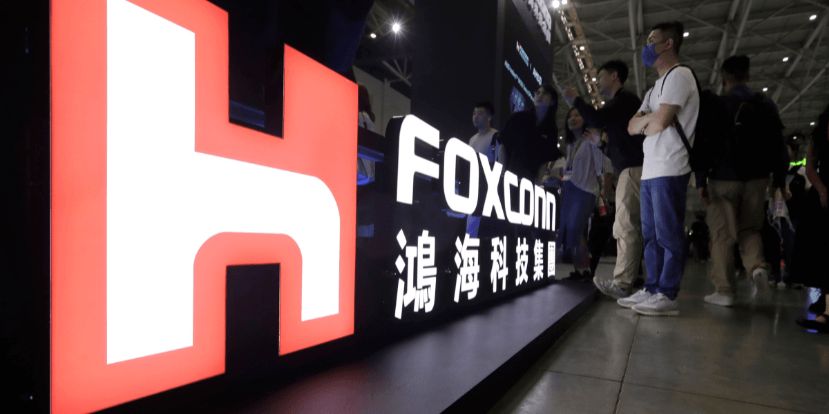 Foxconn säljer sin fabrik i Ohio. (Foto: ChiangYing-ying/AP/TT)