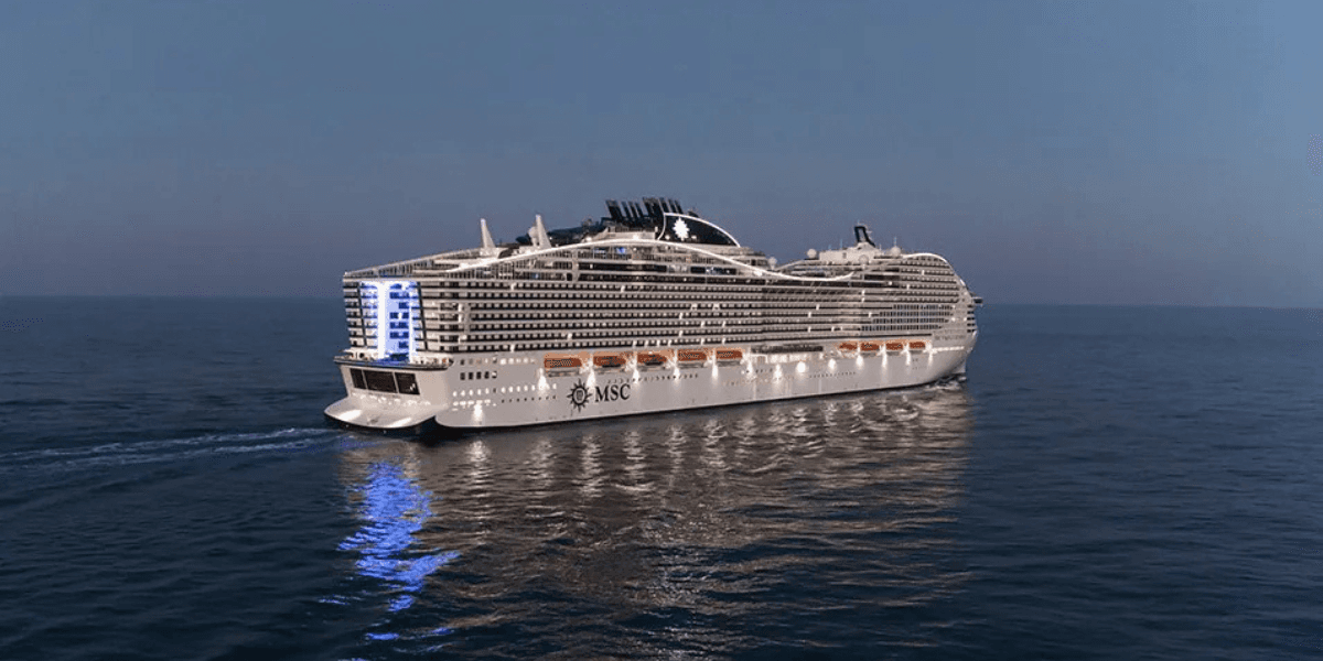 MSC World Europa är världens åttonde största kryssningsfartyg.