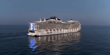 MSC World Europa är världens åttonde största kryssningsfartyg.