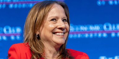 General Motors vd Mary Barra. (Foto: Stephanie Scarbrough/AP/TT)