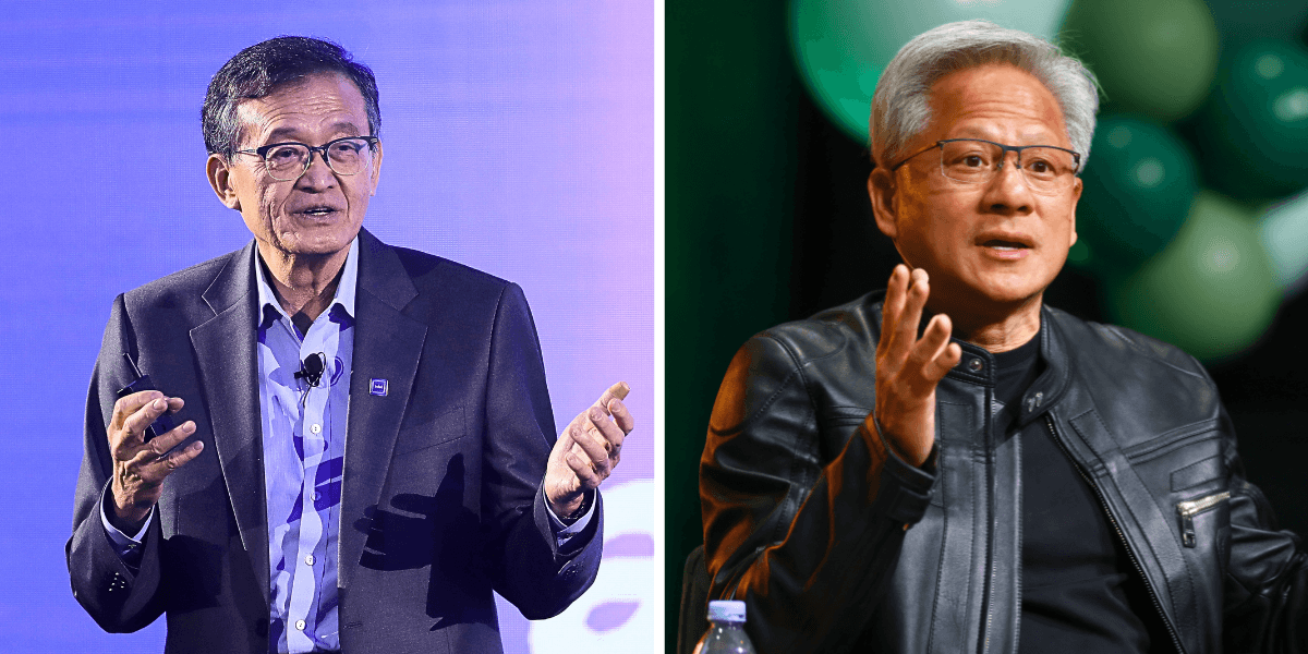 Intels CEO Lip-Bu Tan, styrelseordförande i Rivos, leder bolaget i satsningen på AI-chip för att utmana Nvidia och Jensen Huang.