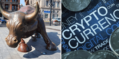 Bullish i rusning – kryptobörsens premiär på New York-börsen blev en av de största noteringarna i sektorns historia.