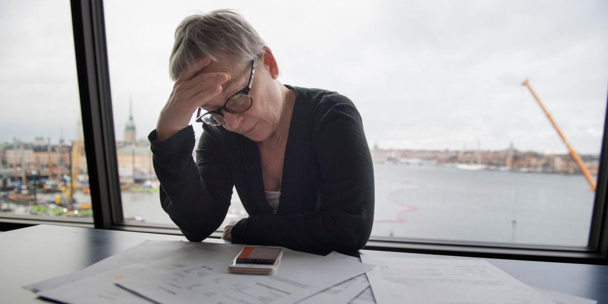 Fler pensionärer ansöker om skuldsanering