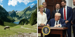 Chock för Schweiz i tullkriget