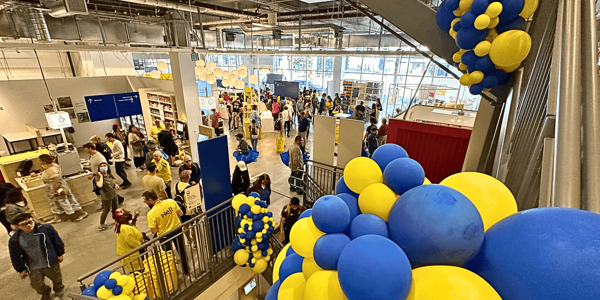 Citybutiken i San Francisco är redan en del av IKEAs ny strategi - nu kommer även pop-up butiker i USA.