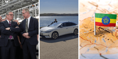 Veckans mest lästa artiklar. (Foto: Kirsty Wigglesworth/AP/TT, Volkswagen och Canva)
