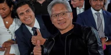 En svensk aktie lyckas kvala in bland de andra AI-jättarna som Nvidia (på bilden) visar en genomgång från Morningstar.