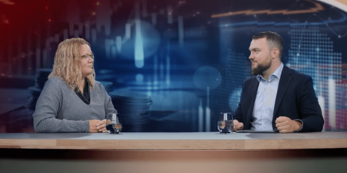 Cecilia Rönn (L) och Edvard Lundkvist