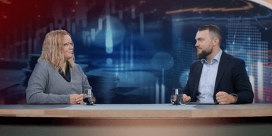 Cecilia Rönn (L) och Edvard Lundkvist