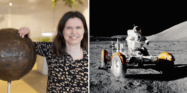 Sandra Siljeström, astrobiolog vid forskningsinstitutet Rise. (Foto: Rise och NASA on Unsplash)