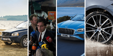 Veckans mest lästa på Dagens PS presenteras här i en sammanfattning. Allt för att du inte ska missa. (Foto: Volvo, Bridgestone, Bentley och Joshua A. Bickel/AP/TT)
