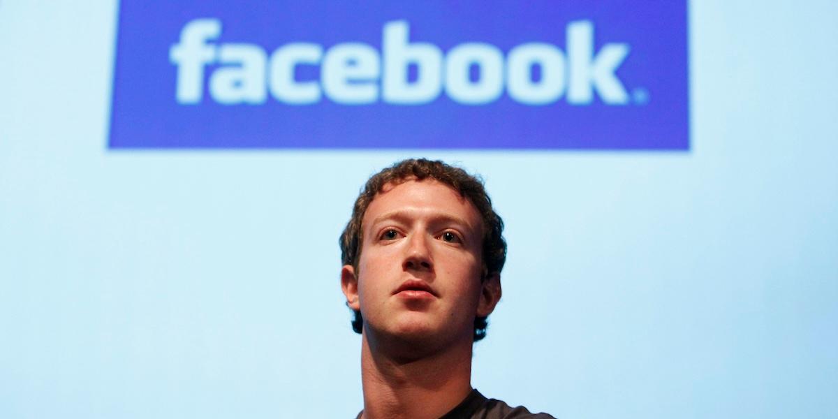 Facebooks grundare Mark Zuckerberg, inte att förväxla med advokaten i Indiana.