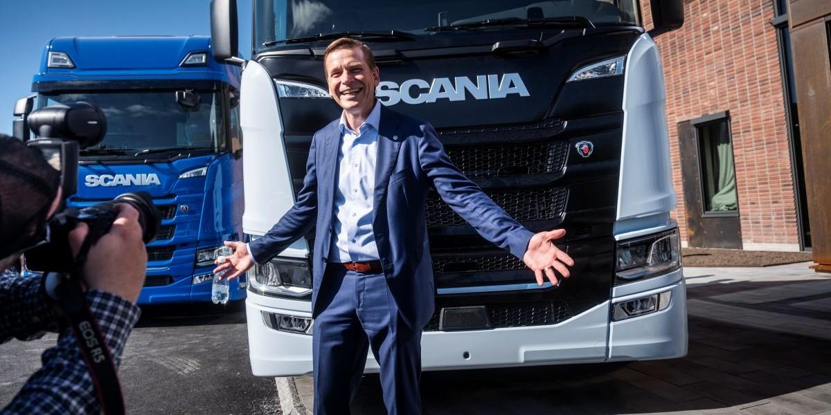 Politikerna gör klimatmål omöjliga, menar Scanias vd