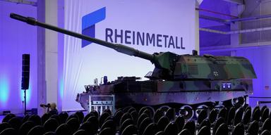 Tysk självgående haubits PzH 2000 från Rheinmetall, försvarsjätten som blivit en av de största vinnarna i den nya ESG-trenden.
