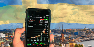 Fredagsstämning på Stockholmsbörsen