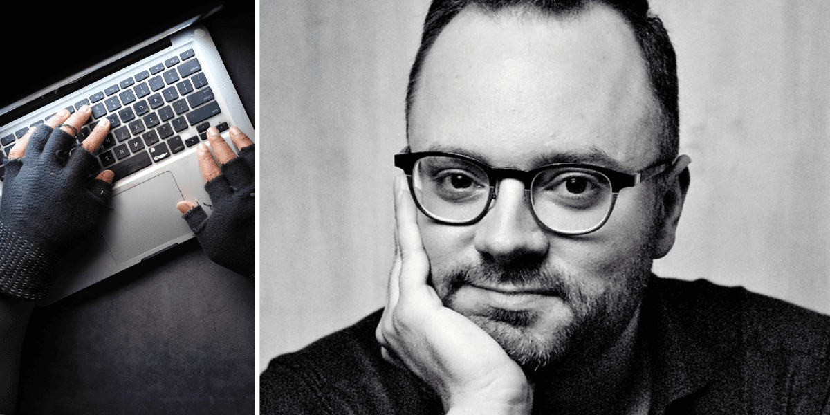 Apples vice president för säkerhetsteknik och arkitektur, Ivan Krstić. (Foto: Canva och Clayton Cubitt)