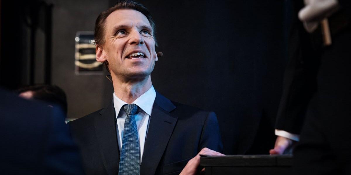 Christian Cederholm. vd för Wallenbergarnas investmentbolag Investor, passerar drömgränsen med sitt substansvärde i Q3-rapporten.
