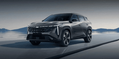 Bilen i fråga är en Geely Cityray som rasat. (Foto: Geely)