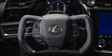 Lexus RZ med steer-by-wire. (Foto: Toyota)