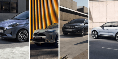 Vi har koll på bilfynden. (Foto: Dacia, Volvo, Toyota och Hyundai)