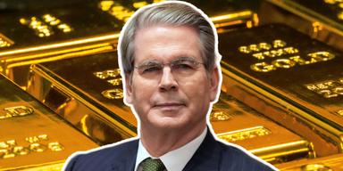 Scott Bessent, USA:s finansminister kan "trolla" fram pengar med hjälp av guld.