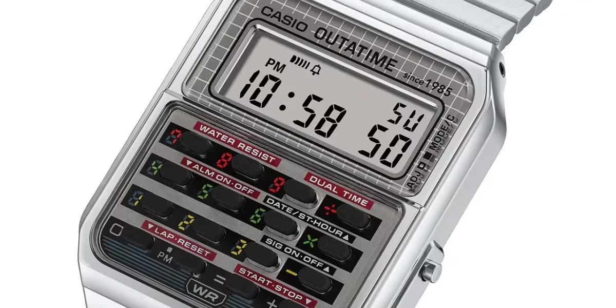Klockjätten Casios nya modell CA-500WEBF-1A är här.