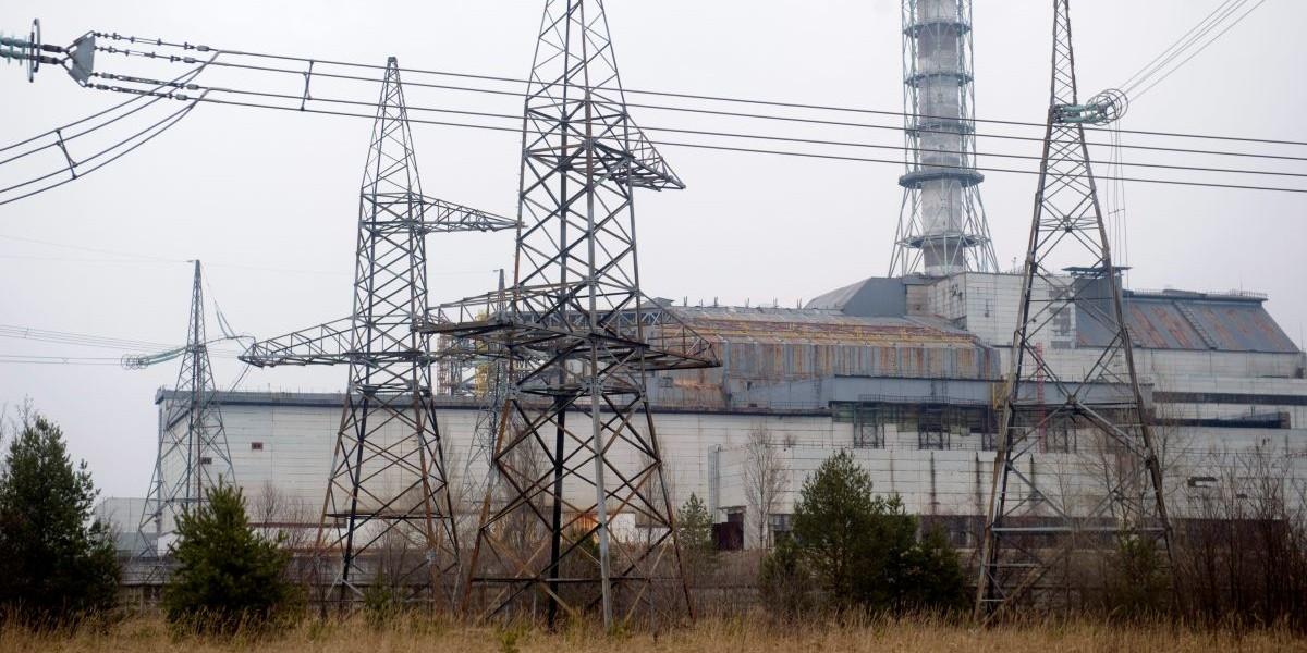 Rysk attack gjorde skydd i Tjernobyl strömlöst