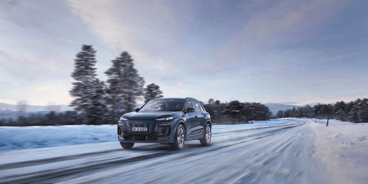 Audi Q6 e-tron i ny uniform med en del uppdateringar även på insidan. (Foto: Audi)