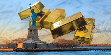 Guld tar sikte på en räntesänkning i december och står starkt trots ökar optimism på börsen.