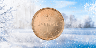 Starkt åt för kronan