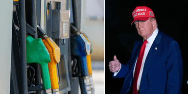 Billig bensin under Donald Trump