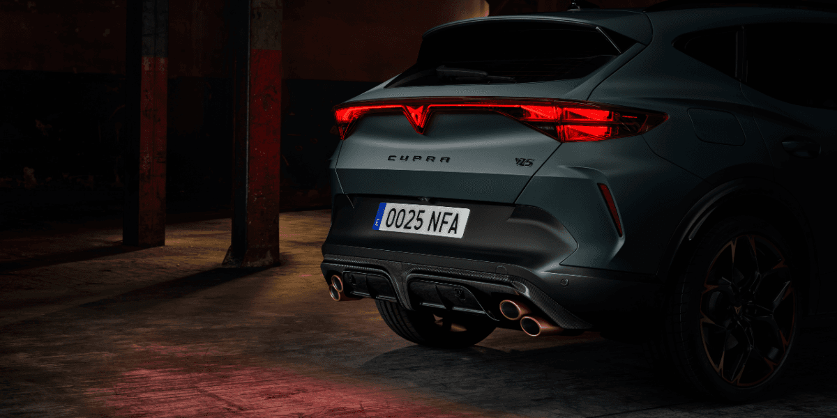 Den här läckra baken hör till helt nya CUPRA Formentor VZ5. (Foto: Cupra)