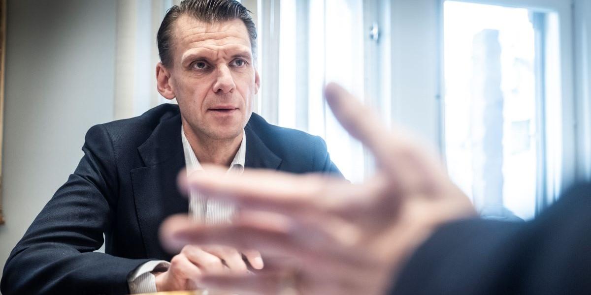 Christian Cederholm, vd för Sveriges mest ägda aktie Investor.