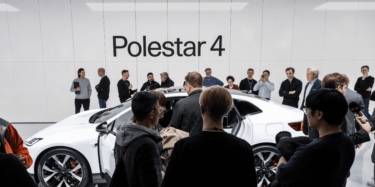 Det är svajigt för Polestar på börsen. (Foto: Pontus Lundahl/TT)